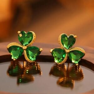 St. Patrick’s Day Clover Earrings